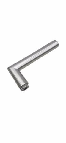 2x Hoppe 3277144 Amsterdam Aluminium-Türgriff-Lochteil 1400