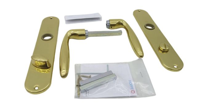 Hoppe M151/302 Verona Bad-/WC-Garnitur Poliert WC-Schloss