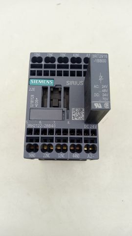 2x Siemens 3RH2122 2BB40 Hilfsschütz DC 24V