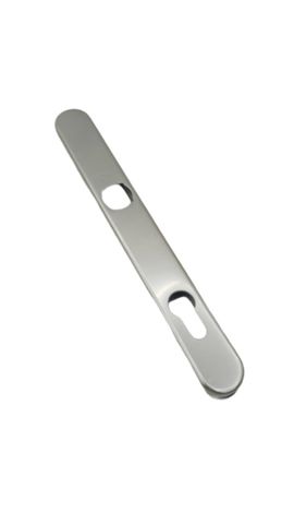 Hoppe 11666808 76G/3347N 8/92mm PZ Knopfschmalschild F9 Alu