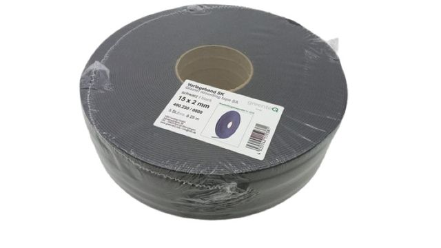 5x 25m GreenteQ 400.230/0800 Vorlegeband SK 15x2 mm schwarz