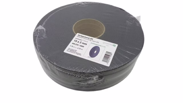 5x 25m GreenteQ 400.230/0800 Vorlegeband SK 15x2 mm schwarz