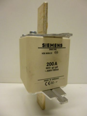 Siemens 3NA3 340 NH-Sicherung Sicherung 3 Stück