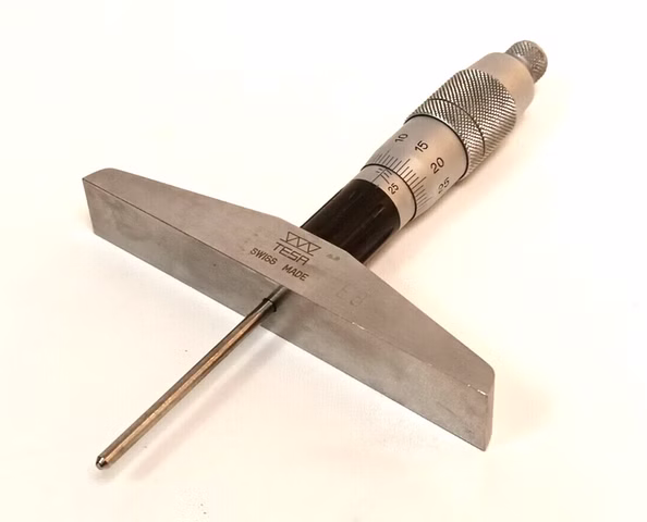 TESA Isomaster Tiefenmessschraube 0-45mm Messchraube Messgerät 000135