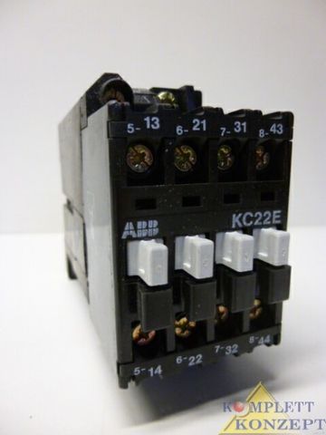ABB KC22E Hilfsschütz Schütz Blockschütze