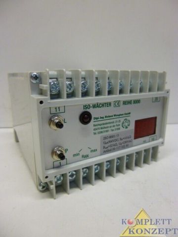 Wenglorz Iso-8000 Iso-Wächter Reihe 8000 Isolationswächter Isolationsüberwachung