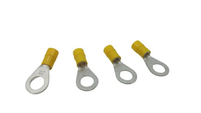 Klauke 6508 Kabelschuhe 4-6mm² M8 Isoliert 100 Stück