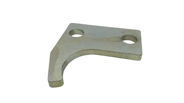 2x Halter 100 560 635 084 Aluminiumplatte Befestigungsplatte