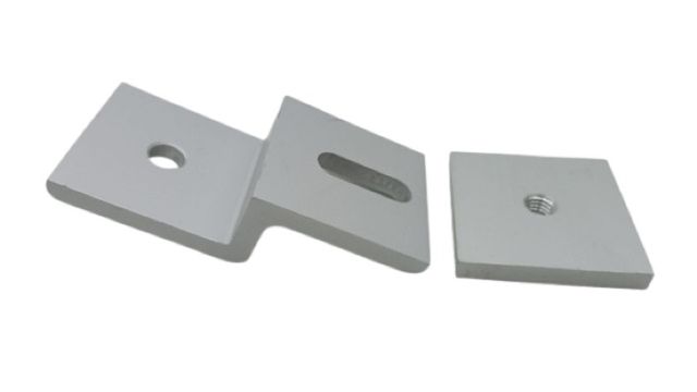 10x Gitterhalter 45 Art 120407 Aluminium E6 EV1