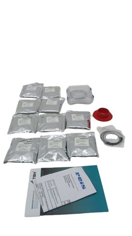 10x Primes 410-070-031 Schutzglas Set Ø55x1,5mm