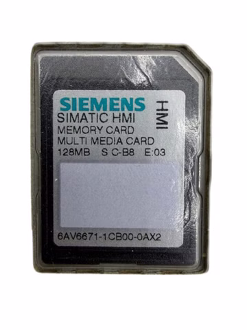 Siemens 6AV6671-1CB00-0AX2 SIMATIC HMI Memory Card 128MB