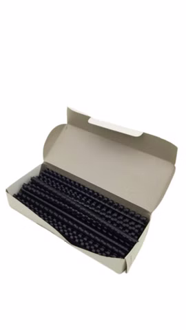 100x Lyreco Plastic Combs 10mm Kunststoff Bindekämme