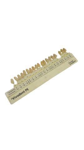Ivoclar Vivodent PE Farbmuster Zahnfarbskala Dental