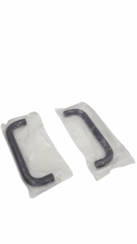 2x Ganter Norm 426-AL-20-200-SW Bügelgriff Aluminium Schwarz