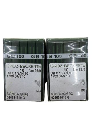 2X100er Groz-Beckert DBX1SAN101738SAN10 Nähmaschinennadeln