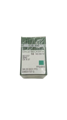 100x GROZ-BECKERT 52x57 FFG/SES Nm90/14 Nähmaschinennadeln
