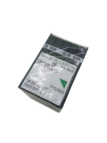 100x Groz-Beckert 134 SAN 10 DPx5 Nm60/8 FFG/SES Nähnadeln