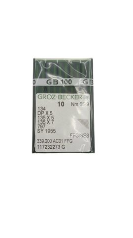 100x Groz-Beckert 134 135x5 SY1955 Nm65/9 Nähmaschinennadeln