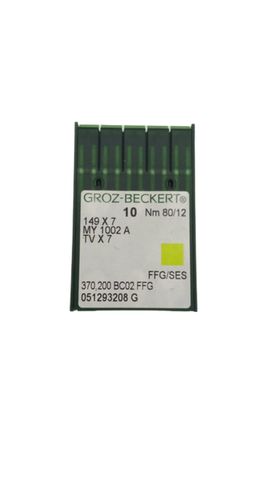 40x Groz-Beckert 149X7 TVX7 Nähmaschinennadeln Nm80/12