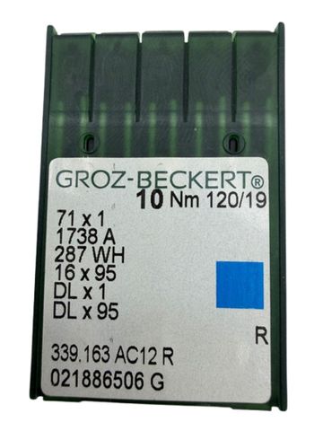 2X40er Set´s Groz-Beckert 71x1 1738A DLx95 Nm120/19 Nadeln