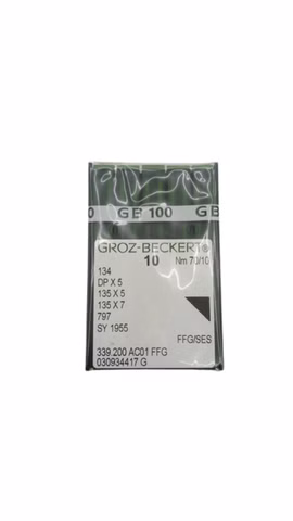 100x Groz-Beckert 134 DP 135x5 SY1955 70/10 Maschinennadeln