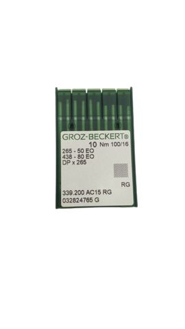 60x Groz-Beckert 265-50 EO DPx265 RG 100/16 Maschinennadeln