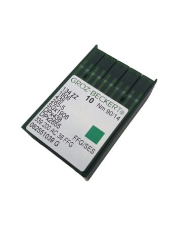 100x Groz-Beckert 134ZZ SGx1906 Nm90/14 Maschinennadeln