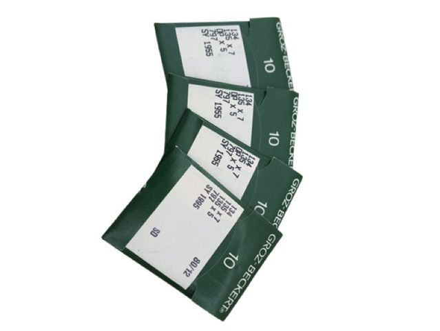 40x Groz-Beckert 135x7 797 SY1995 Nm80/12 Maschinennadeln