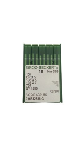 100x Groz-Beckert 134 DPX5 135x5 Industrienähnadeln Nm65/9