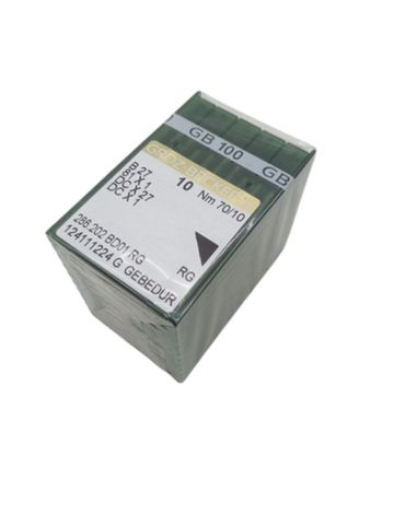 100x Groz-Beckert B27 DCX27 Nm 70/10 Nadeln DCx1