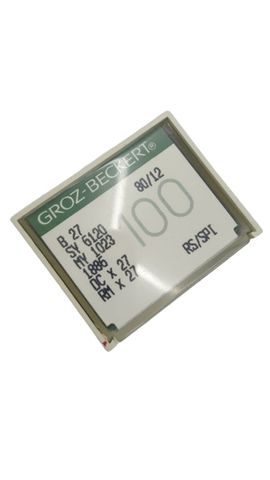 100x Groz-Beckert B27 80/12 Industrienähmaschinennadeln