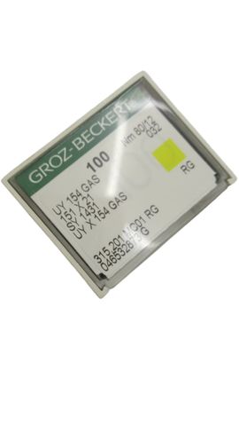 100x Groz-Beckert UY 154 GAS Nm80/12 Industrienadeln