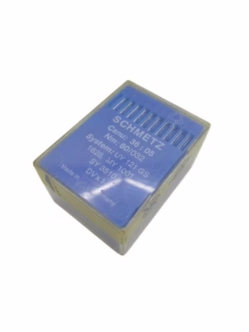 100x Schmetz UY121 GS Industrienähmaschinennadeln Nm80/032 DVx1
