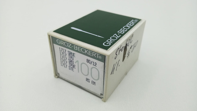 100er Pack Groz Beckert 1717 80/12 Nähmaschinennadeln