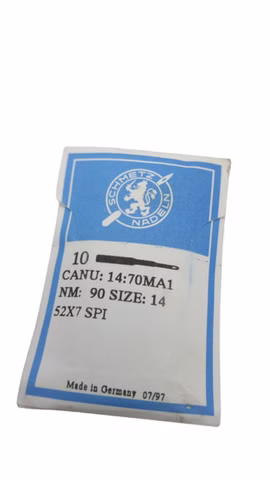 10X Schmetz 52X7 SPI Nähmaschinennadeln Nm90/14