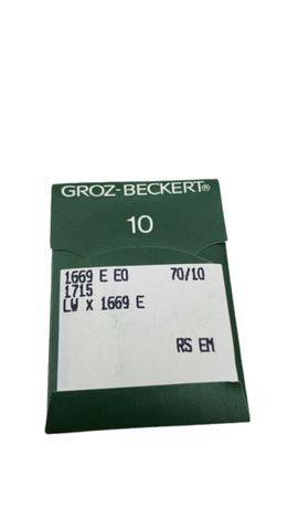 4X Groz-Beckert 1669EE0 LWX1669E Nähmaschinennadeln Nm70/10