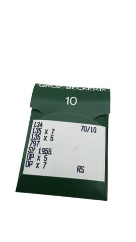 5X 100er Groz-Beckert 135x7 SY1955 70/10 Nähmaschinennadeln