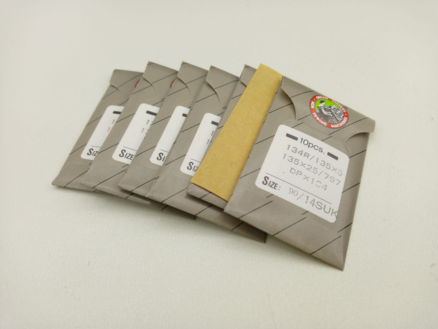 60x Organ DPx134 134R 135x25/797 Nm90/14 Nähmaschinennadeln