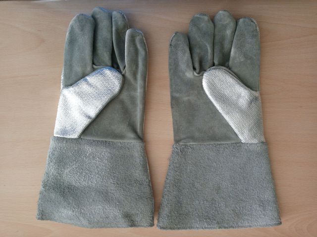 Hitzeschutz Feuerschutz Handschuhe Feuerschutzhandschuhe 5 Finger 5-Finger
