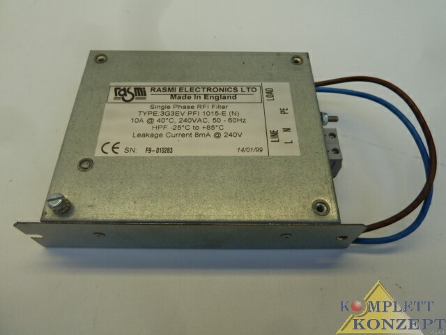 Rasmi 3G3EV PFI 1015-E RFI-Filter Filter
