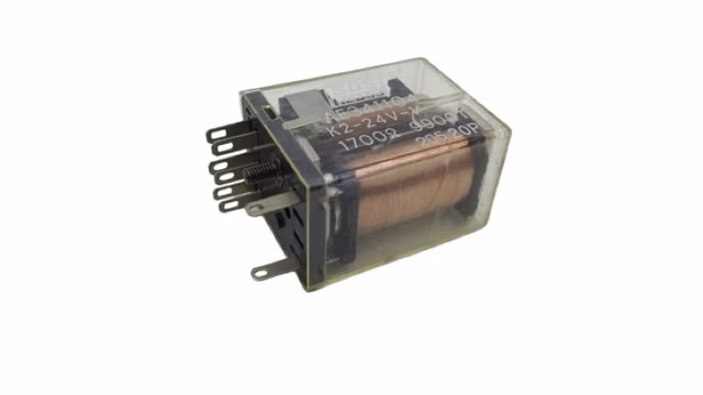 2x SDS AE341104 K2-24V-1 24V Elektromechanisches Steckrelais