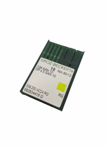 10x Groz-Beckert 134 SAN10 DPx5 10Nm 80/12 Nähmaschinennadel