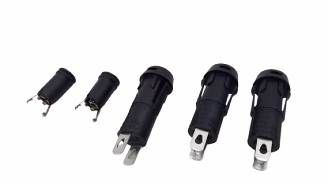3x Schurter 3101.0030 Gerätesicherungshalter 337-1995
