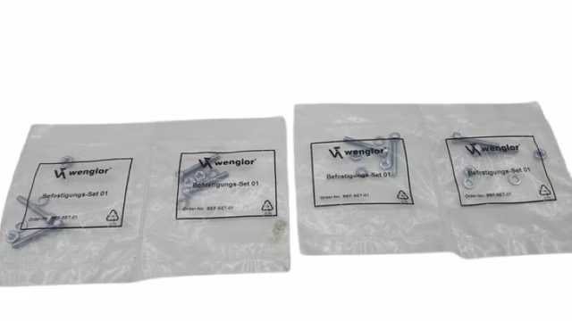 4x Wenglor BEF-SET-02 Befestigungsset Montageset