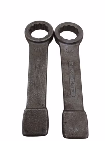 2X Gedore DIN 308 Schlagringschlüssel 32mm