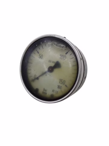 Manometer DIN 16007 Druckmessgerät 0 bis 160 bar