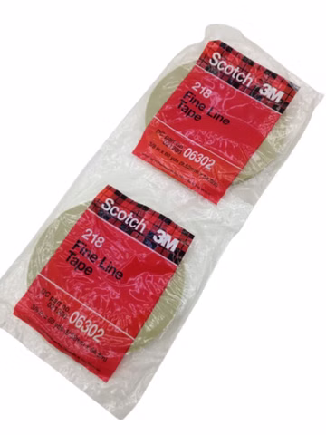 3M 06302 Scotch 218 3/8in x 60 Farblinienband