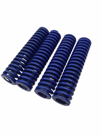 4x Druckfeder Satz Blau Stahlfedern