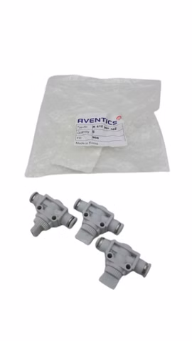 3x Aventics R412005482 Pneumatik Drosselrückschlagventil