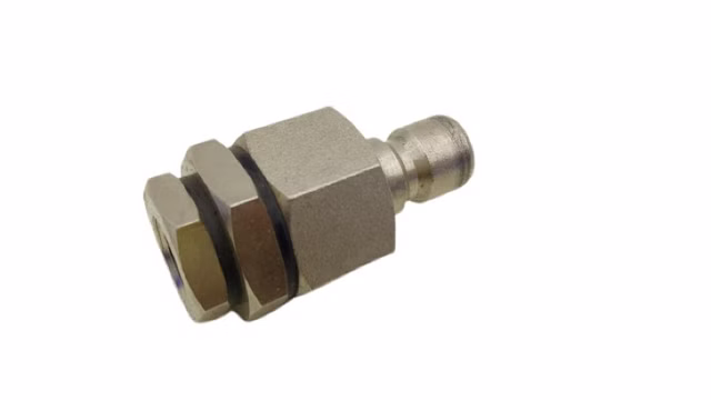 Pneumatik Schottkupplung Stecknippel 10 mm Edelstahl